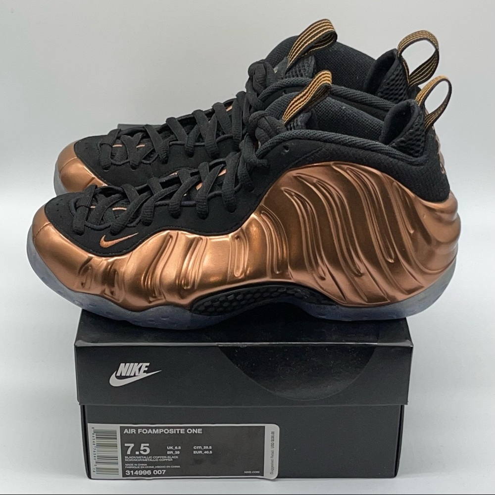 Nike Air Foamposite One “Copper” 2017 (7.5) 314996-007